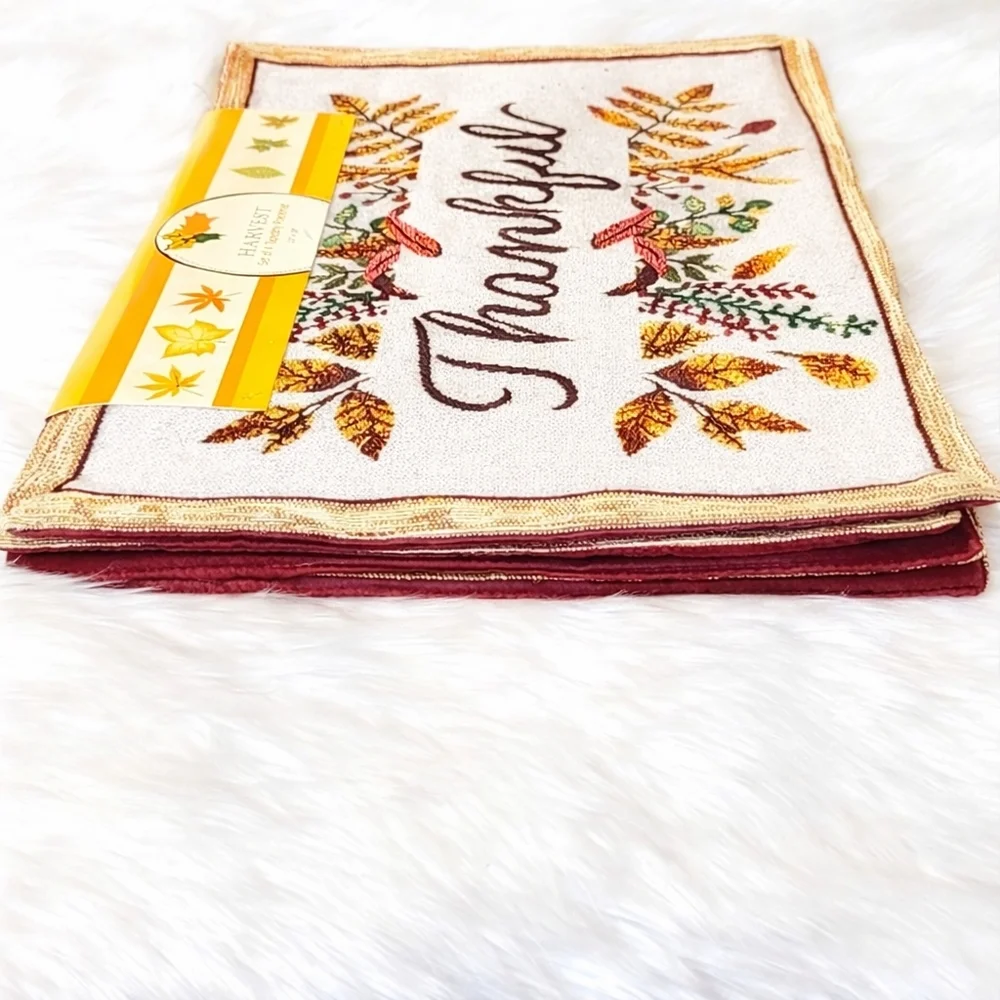 Harvest Tapestry Holiday Placemats 